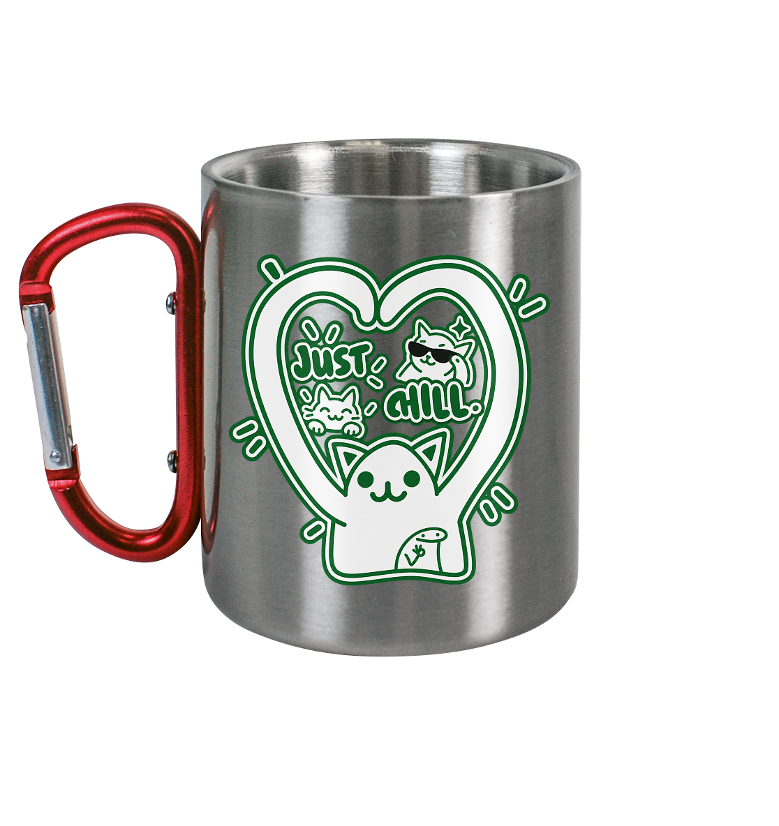 low CORTiSOL - Tazza in acciaio inossidabile