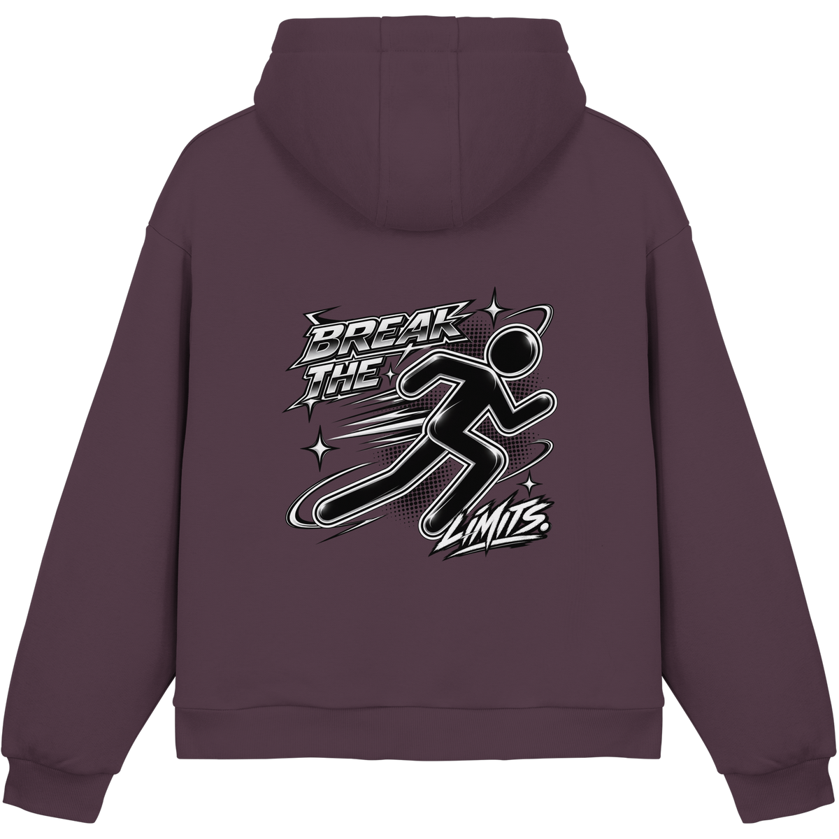 The JoGGer BASiCS - Sudadera con capucha corte cuadrado (fluffy)