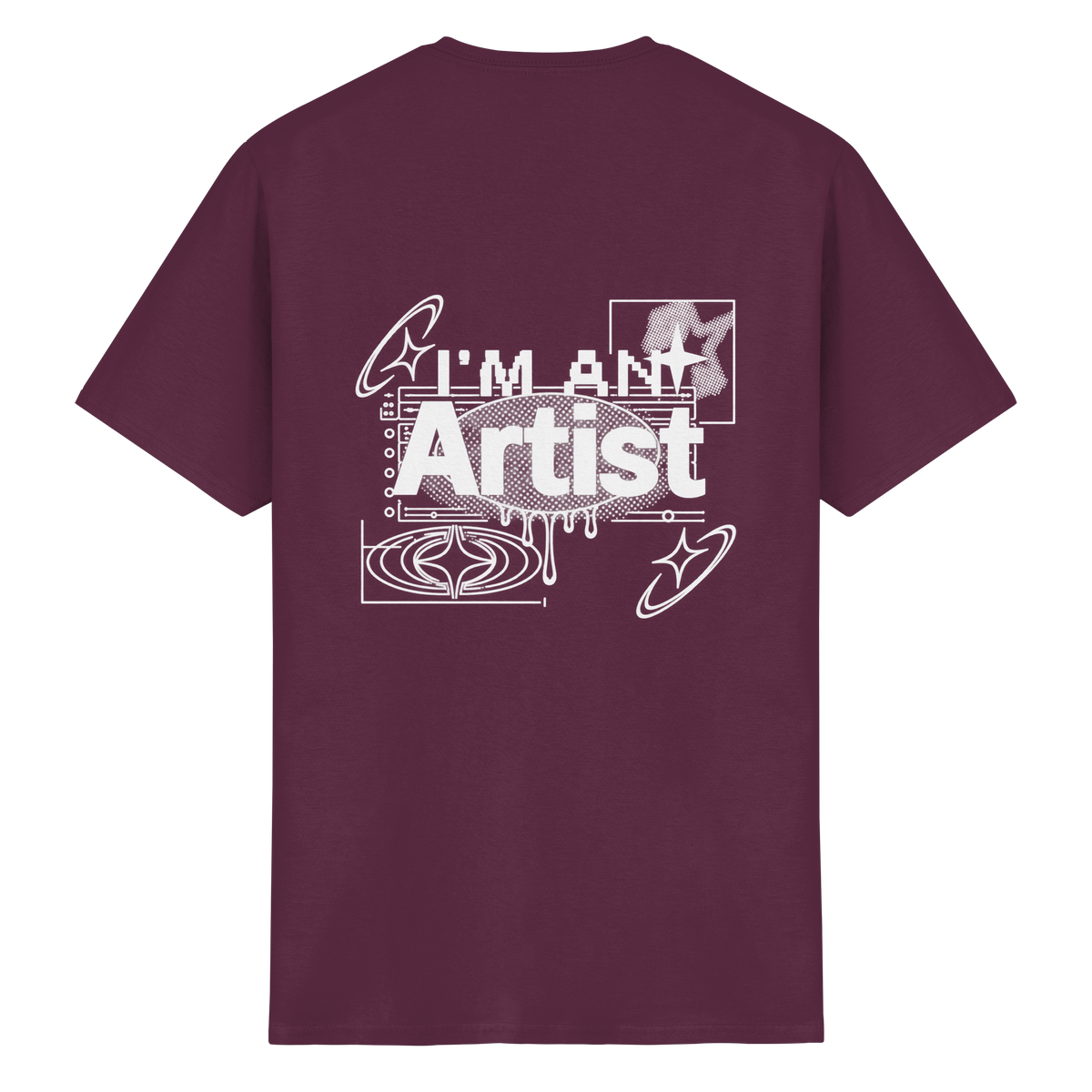 The Artist BASiCS – T-Shirt aus schwerer Baumwolle