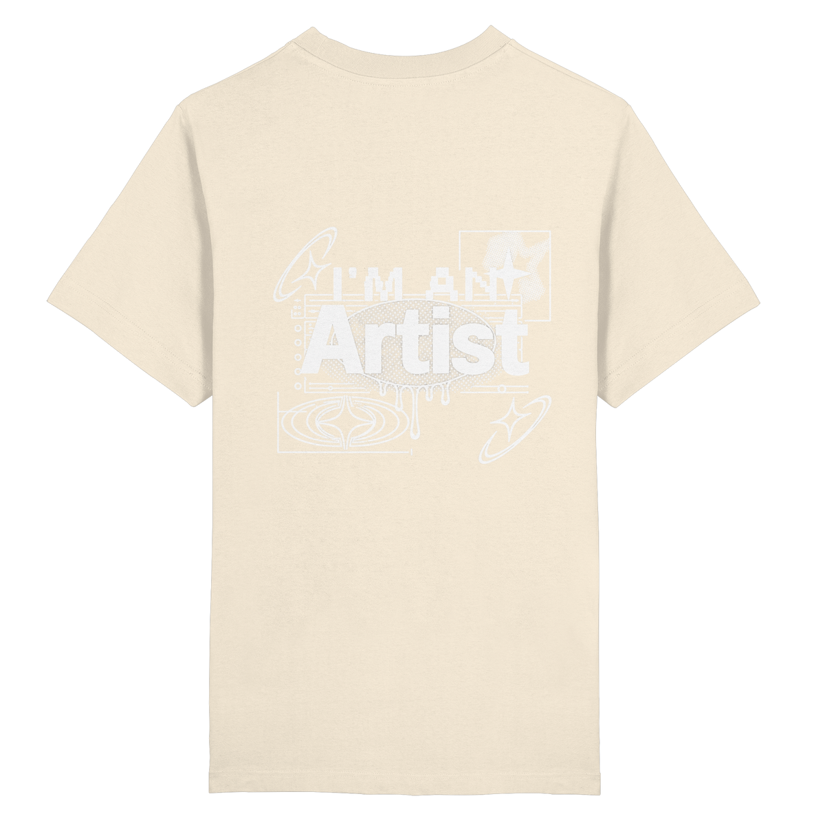 The Artist BASiCS - Schweres Oversized-Shirt aus Bio-Baumwolle