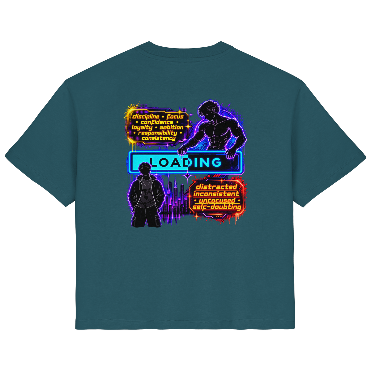 LOADiNG - T-shirt organica da donna