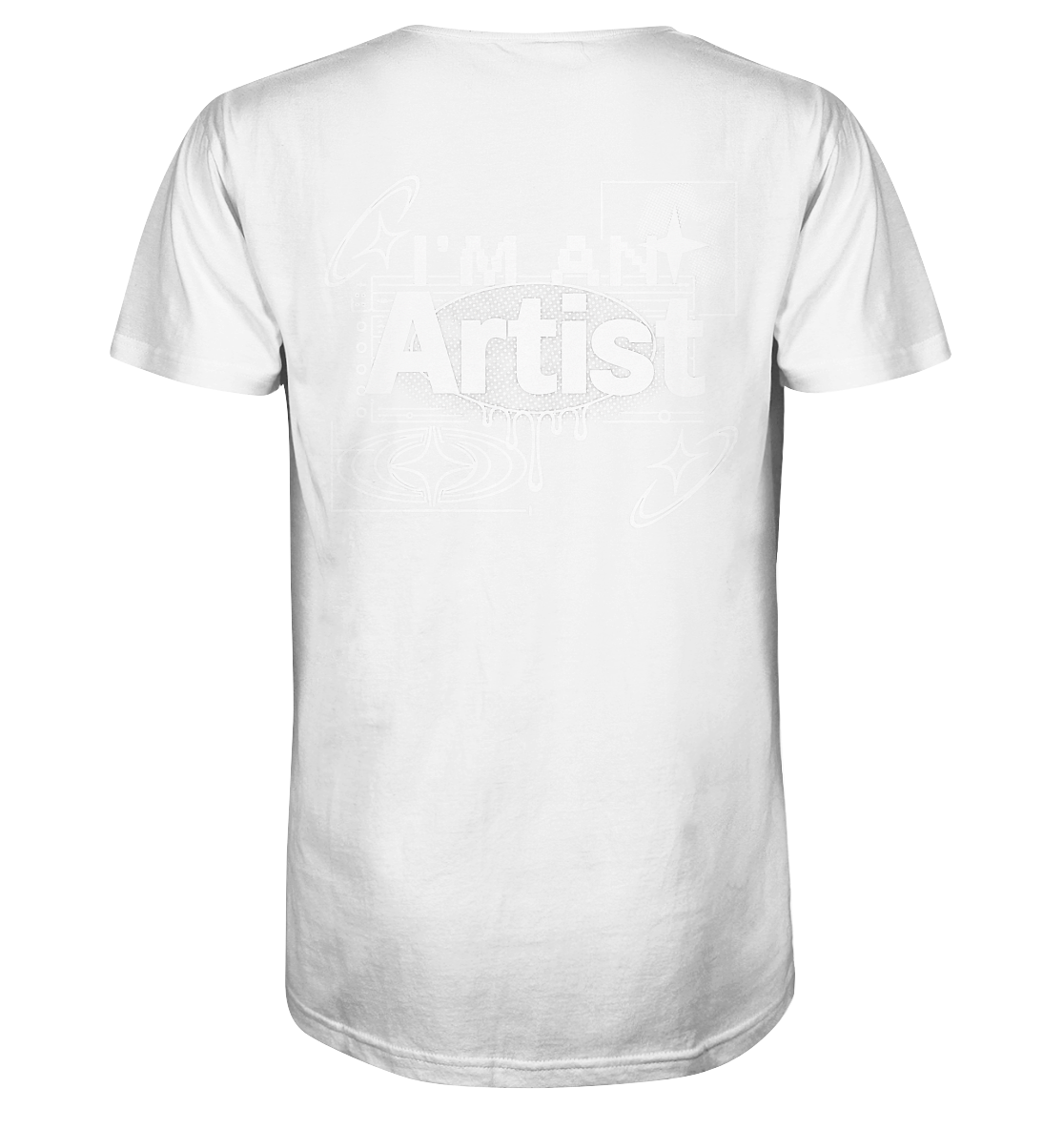 The Artist BASiCS - Mens Organic V-Neck Shirt
