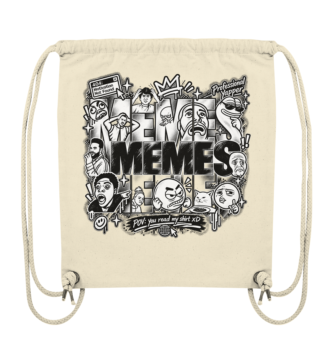 The MEME - Organic Gym-Bag