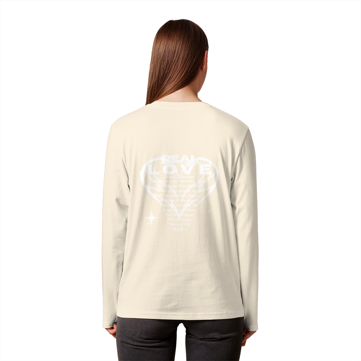 The REAL LOVE BASiCS - Organic Longsleeve T-Shirt