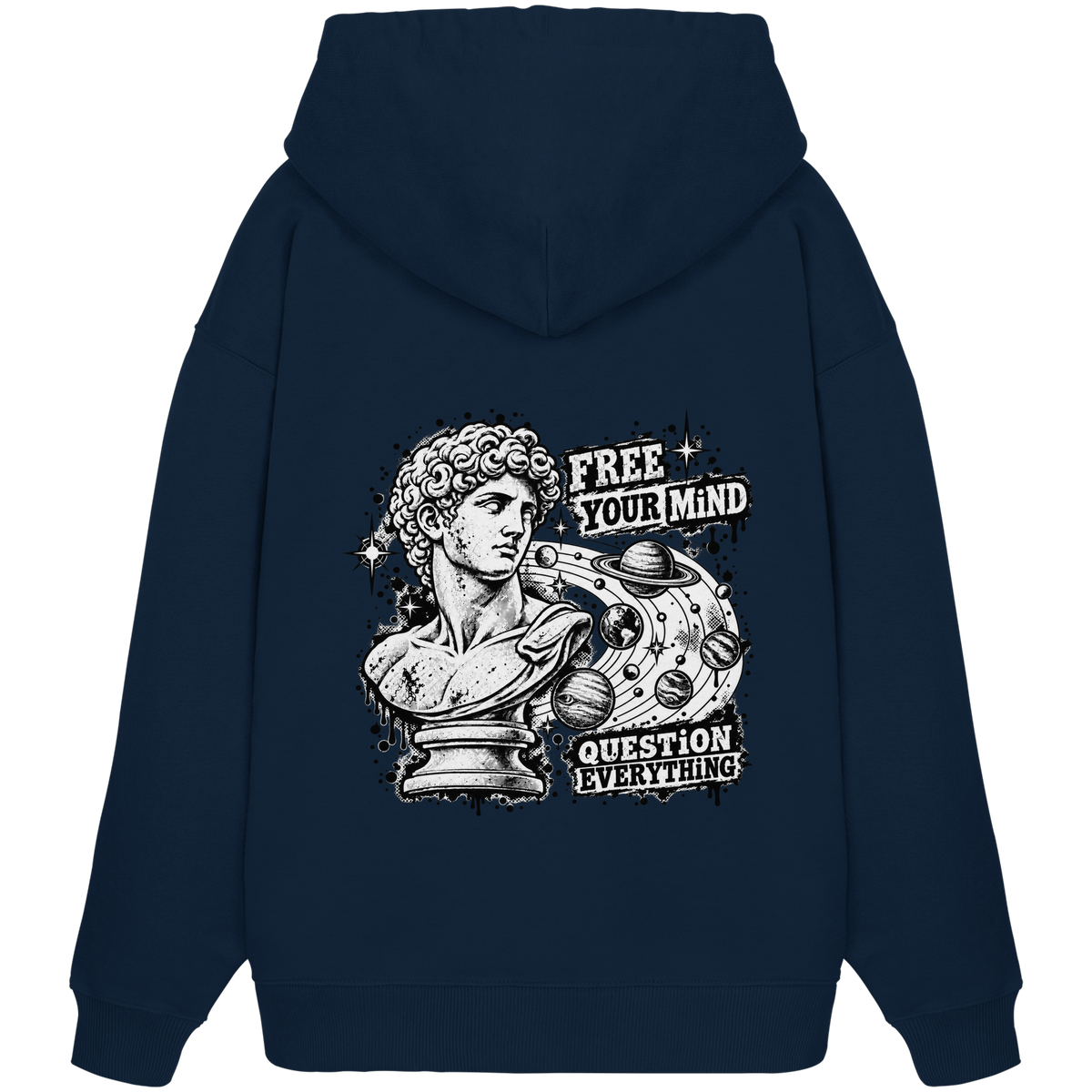 The Philosopher - Organic Oversize Hoodie