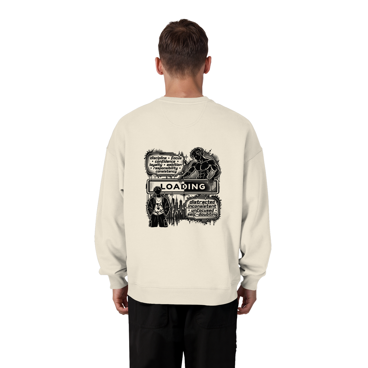 LOADiNG BASiCS - Organic Oversize Sweatshirt