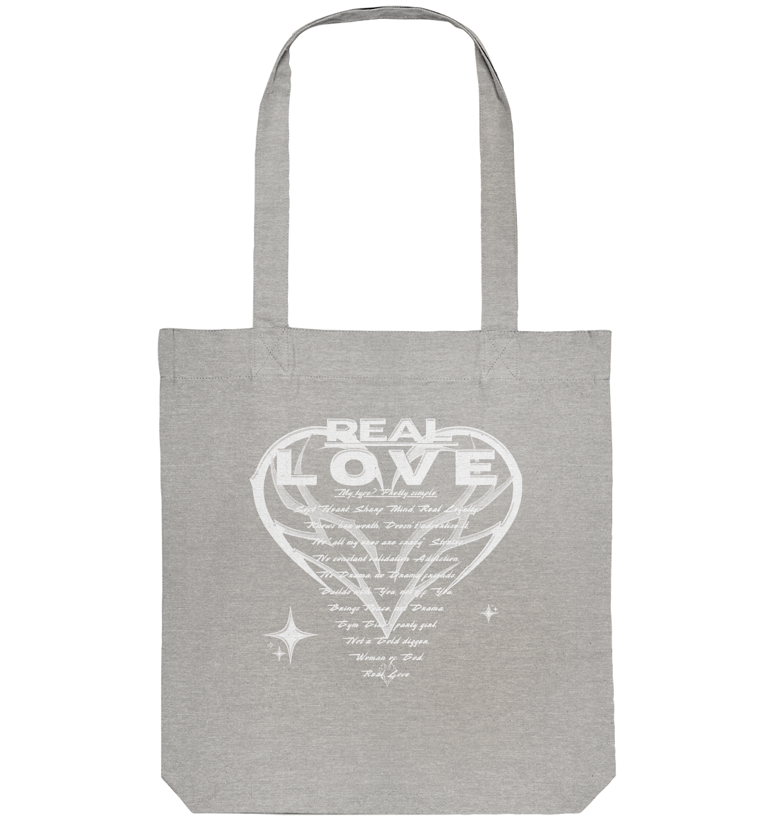 The REAL LOVE BASiCS - Organic Tote-Bag