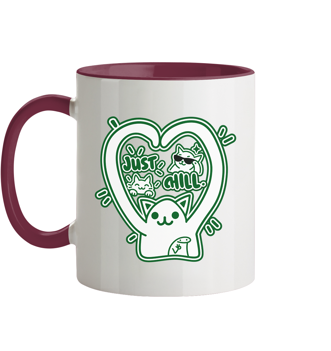 low CORTiSOL - Tasse zweifarbig