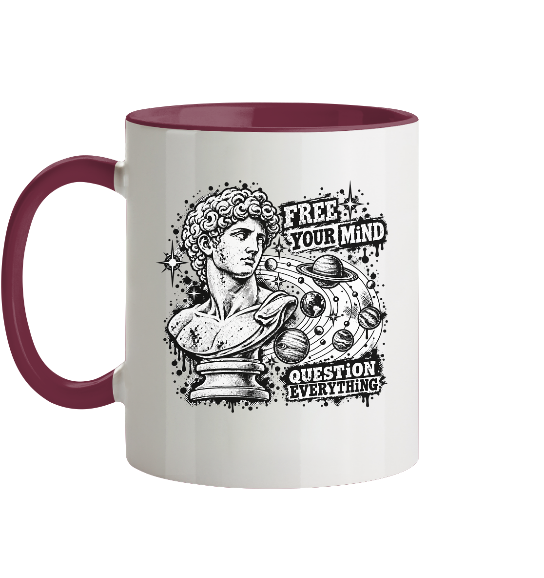 The Philosopher - Tasse zweifarbig