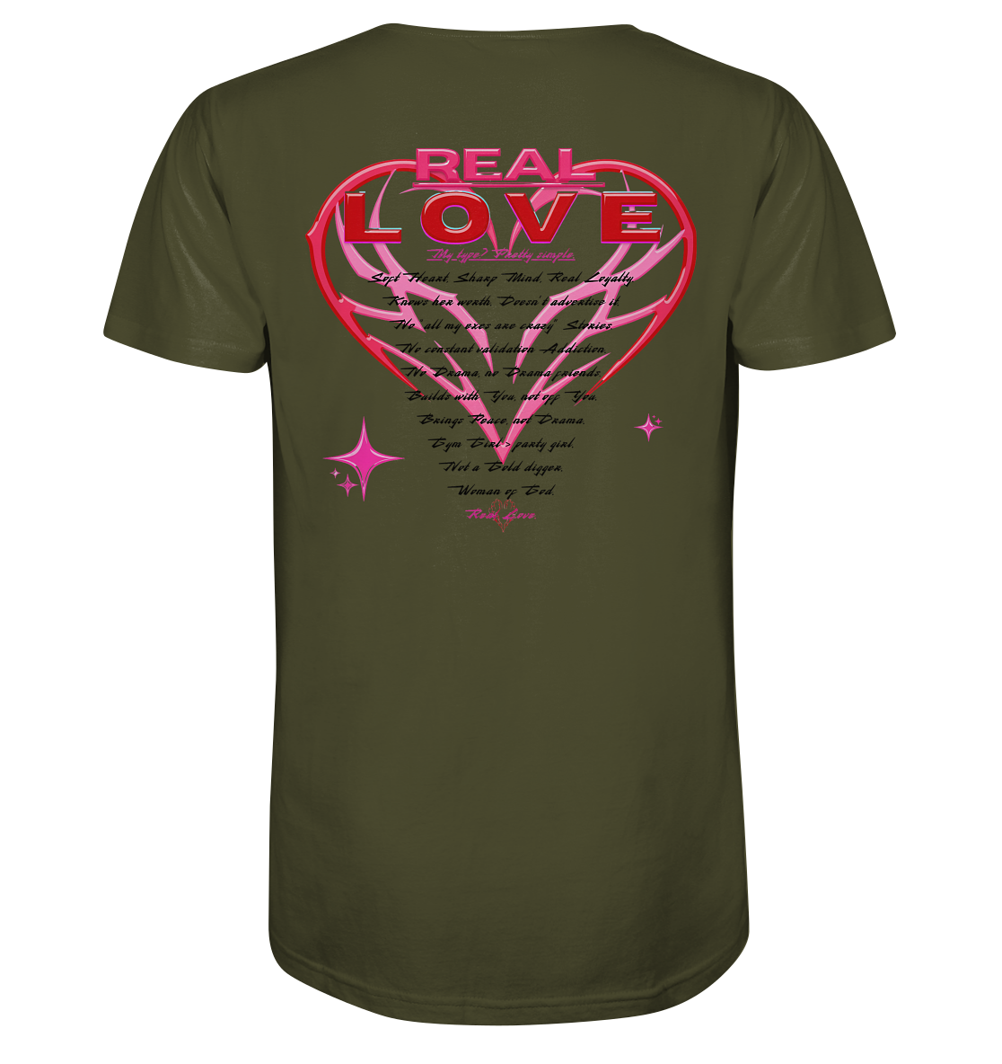 The Real Love - V-Neck Shirt