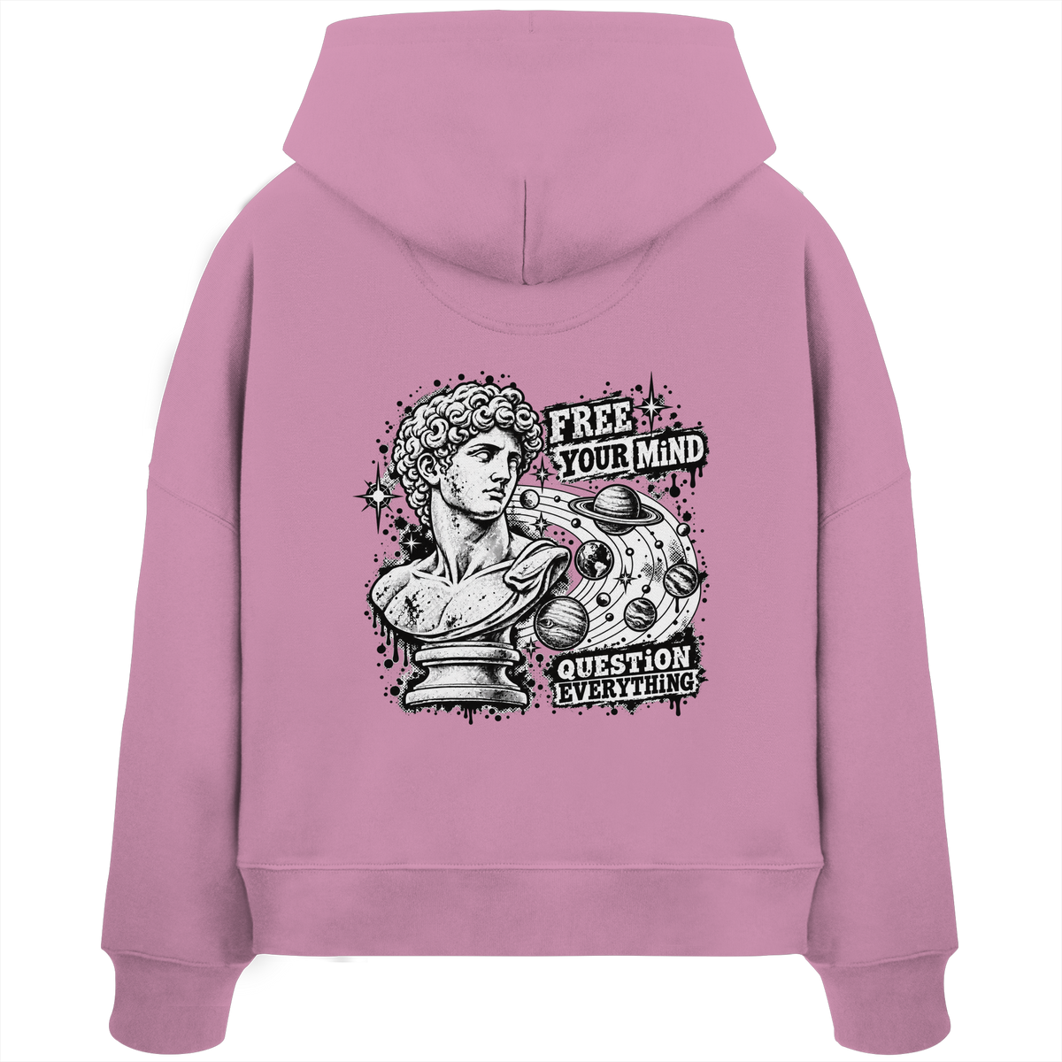The Philosopher - Womens Organic Boxcut Hoodie