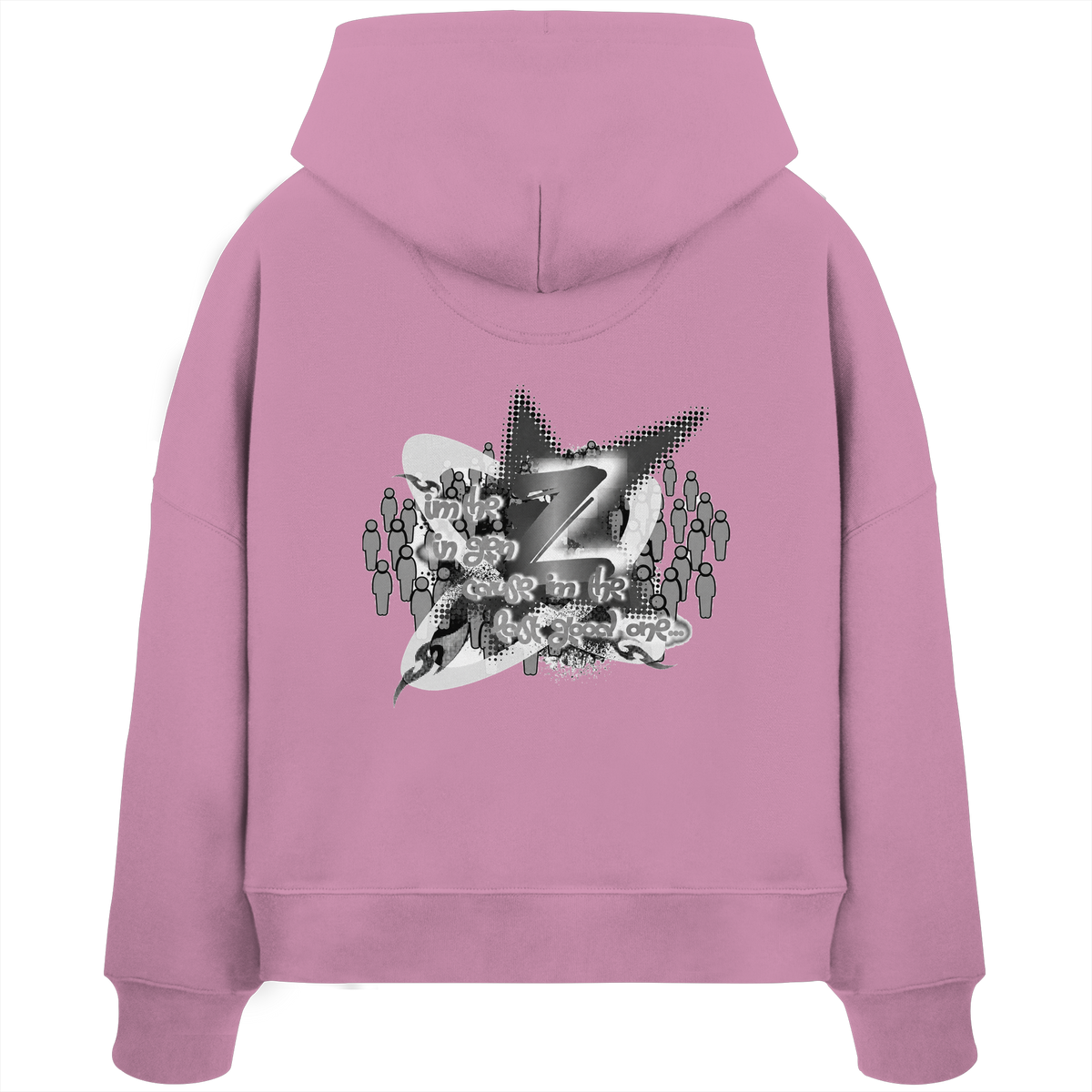The Rebellion Z BASiC - Damen Bio-Boxcut-Hoodie