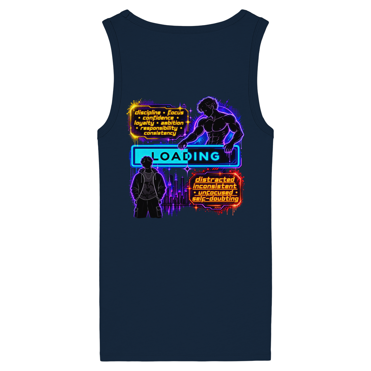 LOADiNG - Womens Organic Fitted Tank Top