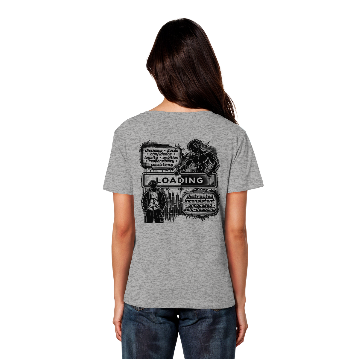 LOADiNG BASiCS - Womens Organic Lightweight T-Shirt
