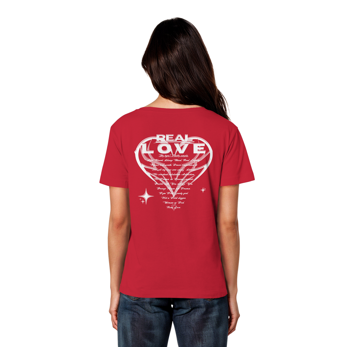 The REAL LOVE BASiCS - Camiseta ligera de algodón orgánico para mujer
