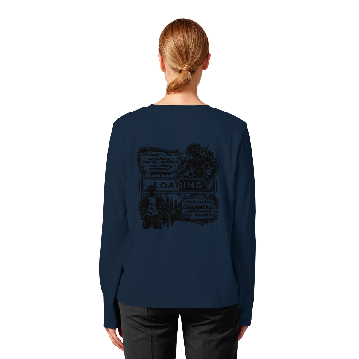 LOADiNG BASiCS - Womens Organic Longsleeve T-Shirt