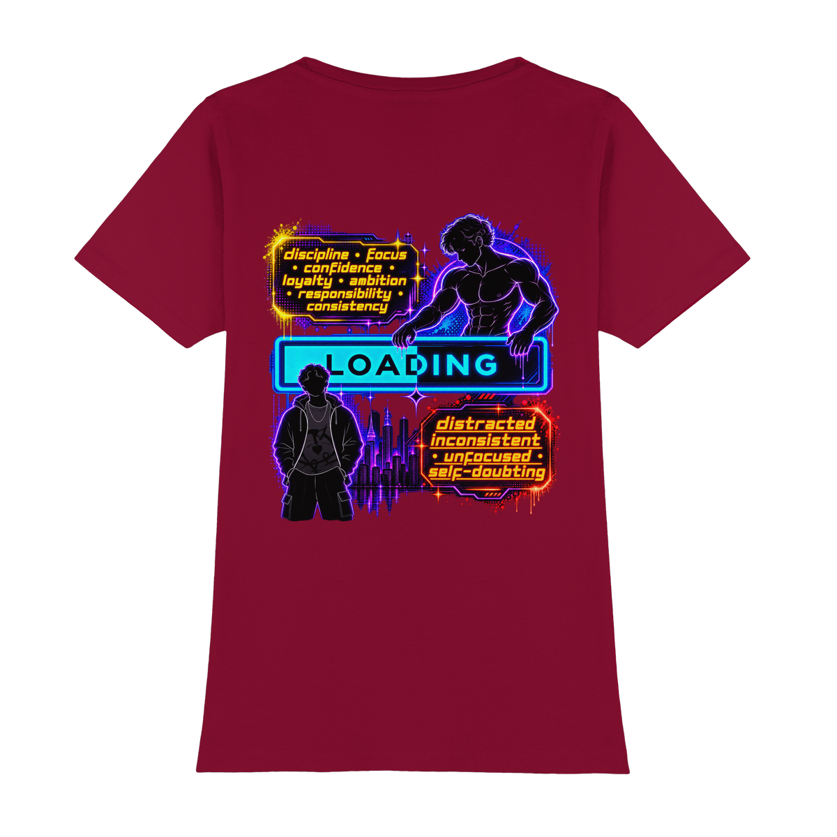 LOADiNG - T-Shirt Classica Premium da Donna