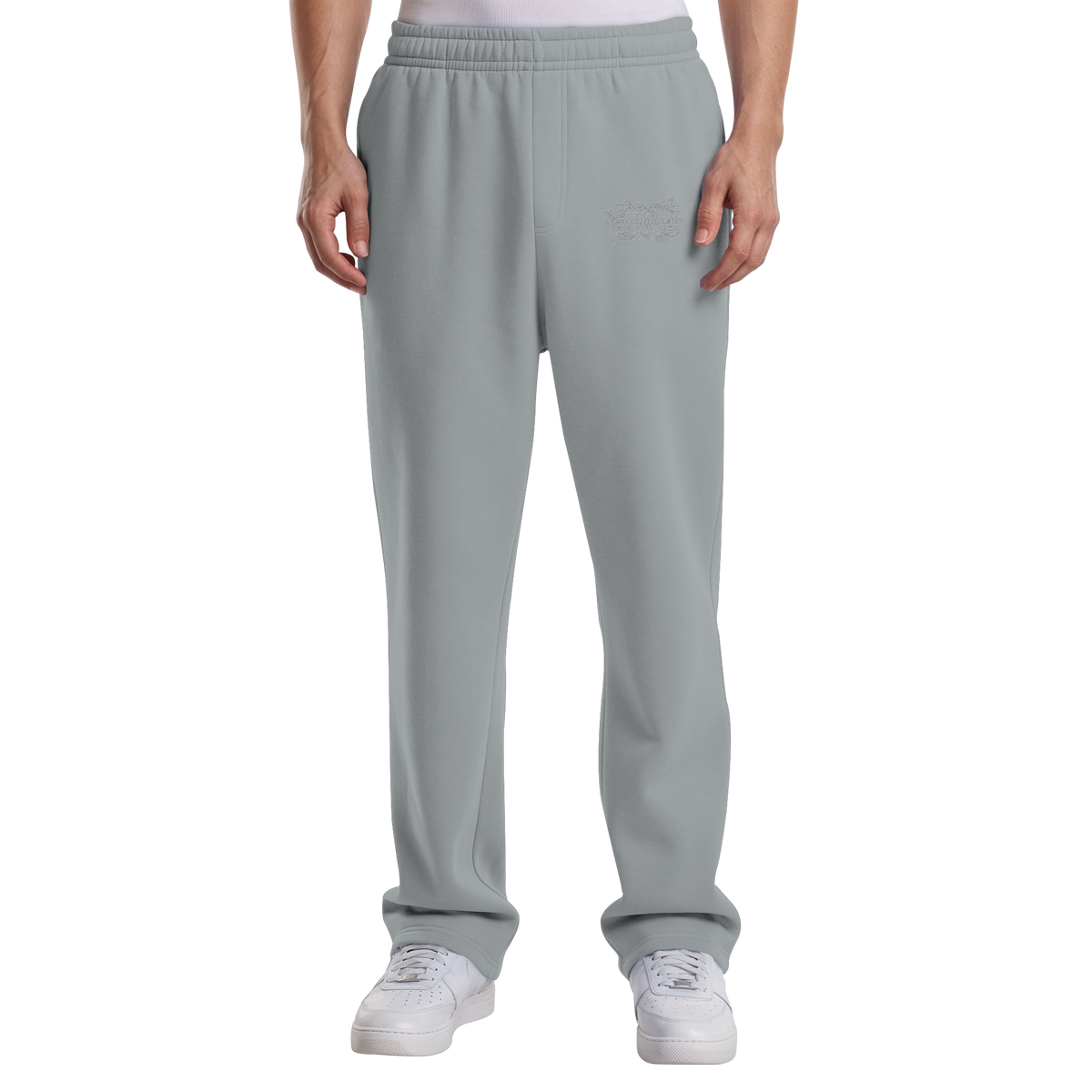 The REAL LOVE BASiCS - Fluffy Track Sweatpants