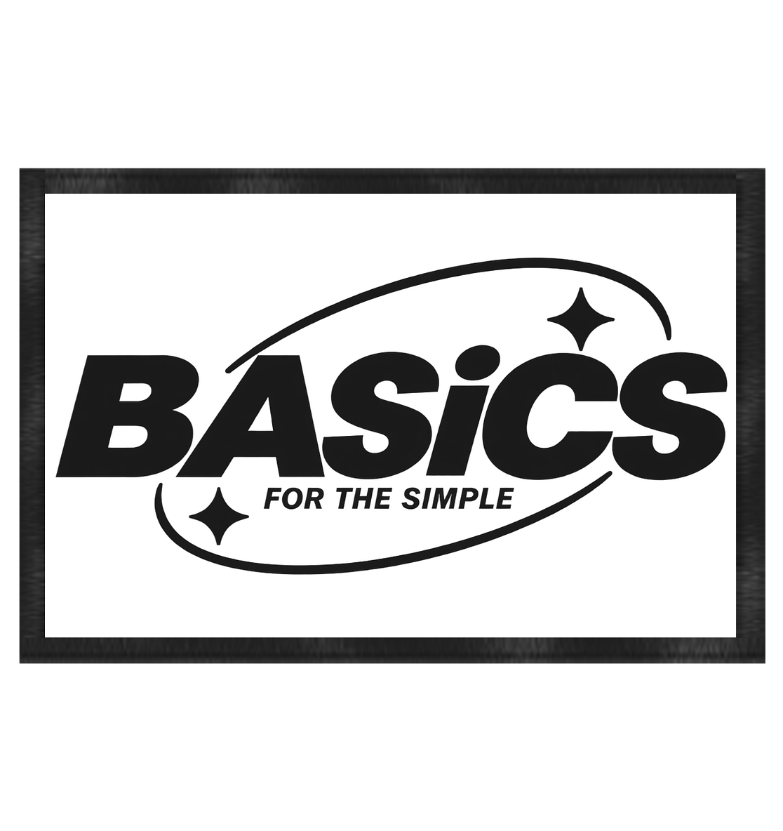 BASiCS - For the SIMPLE - Paspas 60x40cm