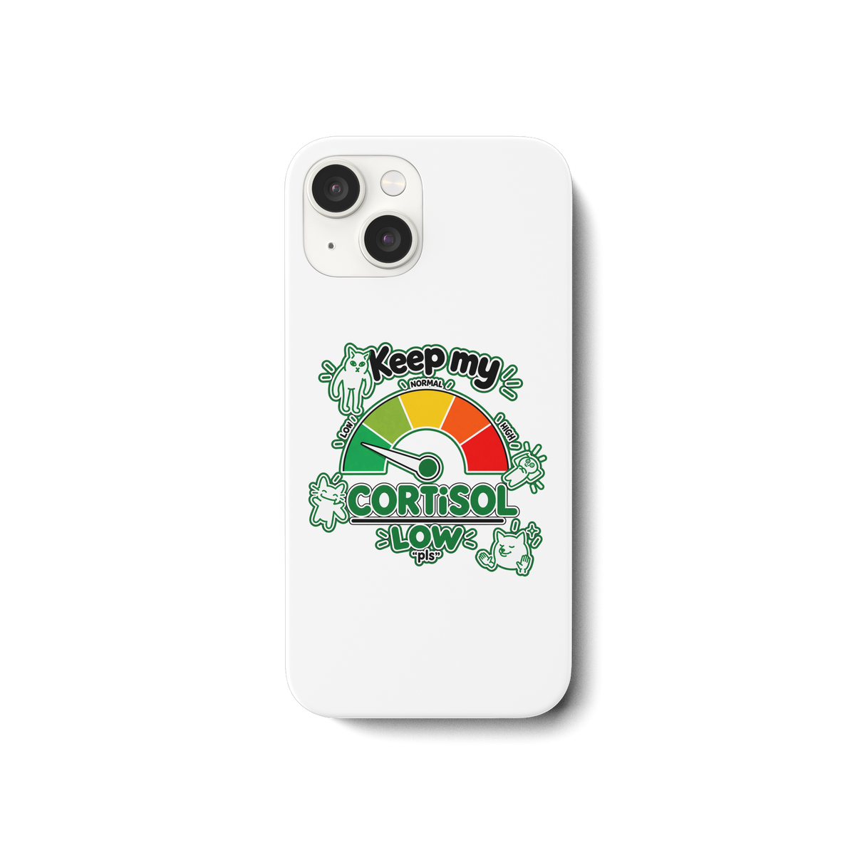 low CORTiSOL - iPhone 15 Telefon Kılıfı