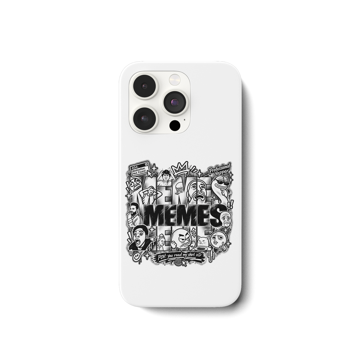 La cover per iPhone 15 Pro - THE MEME