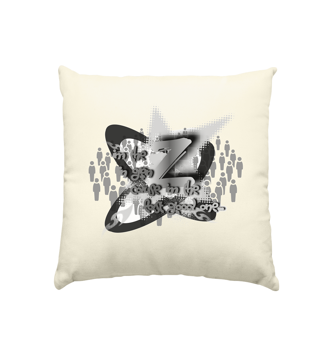 The Rebellion Z BASiCS - Cuscino naturale 40x40cm