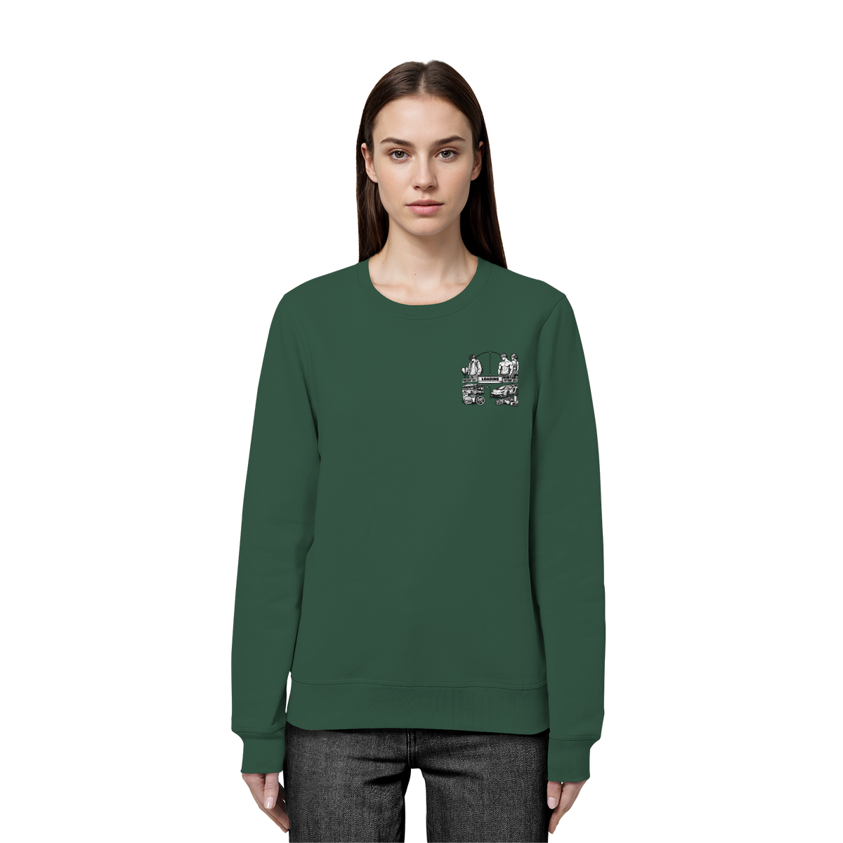 LOADiNG BASiCS - Organic Basic Unisex Sweatshirt