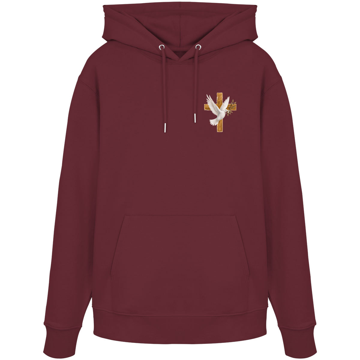 Collezione Savior - Felpa con cappuccio organica