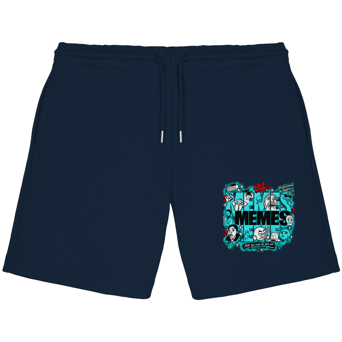 The Meme - Pantaloncini Jogger Biologici