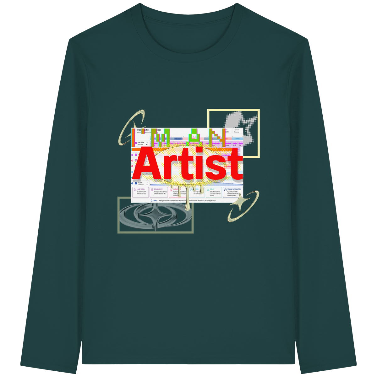 The Artist - Organik Uzun Kollu Tişört