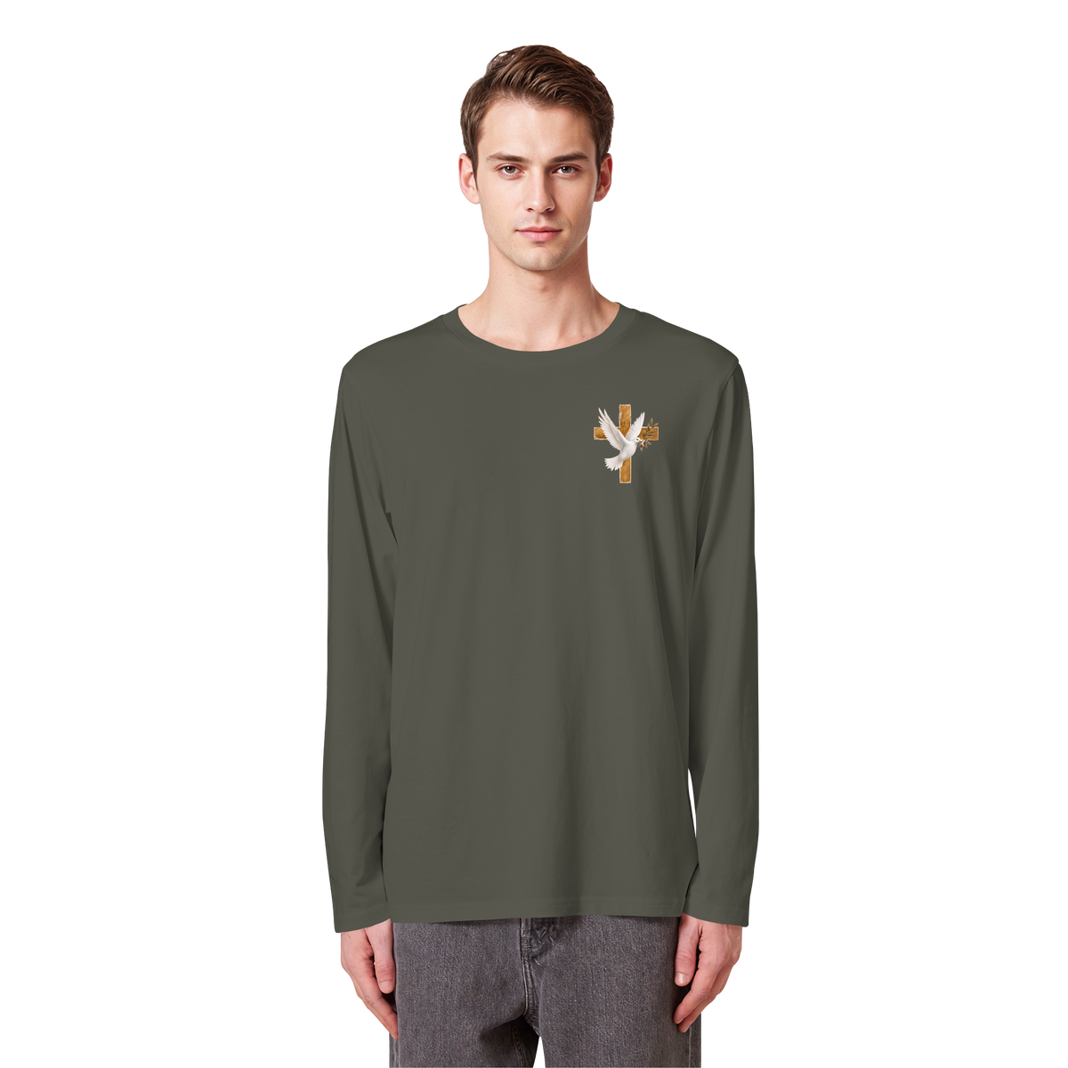 Savior-Kollektion – Bio-Longsleeve-T-Shirt