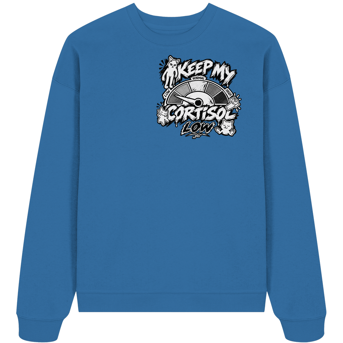 niedriges CORTiSOL - Bio-Oversize-Sweatshirt