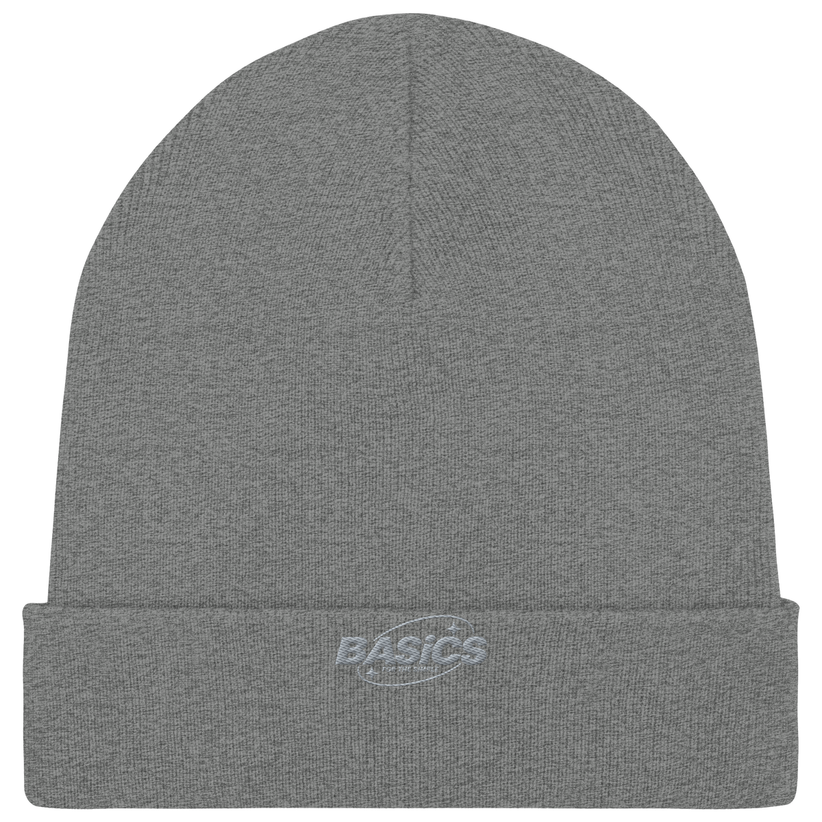 BASiCS - Für die SIMPLE - Bio-Rippenstrickmütze