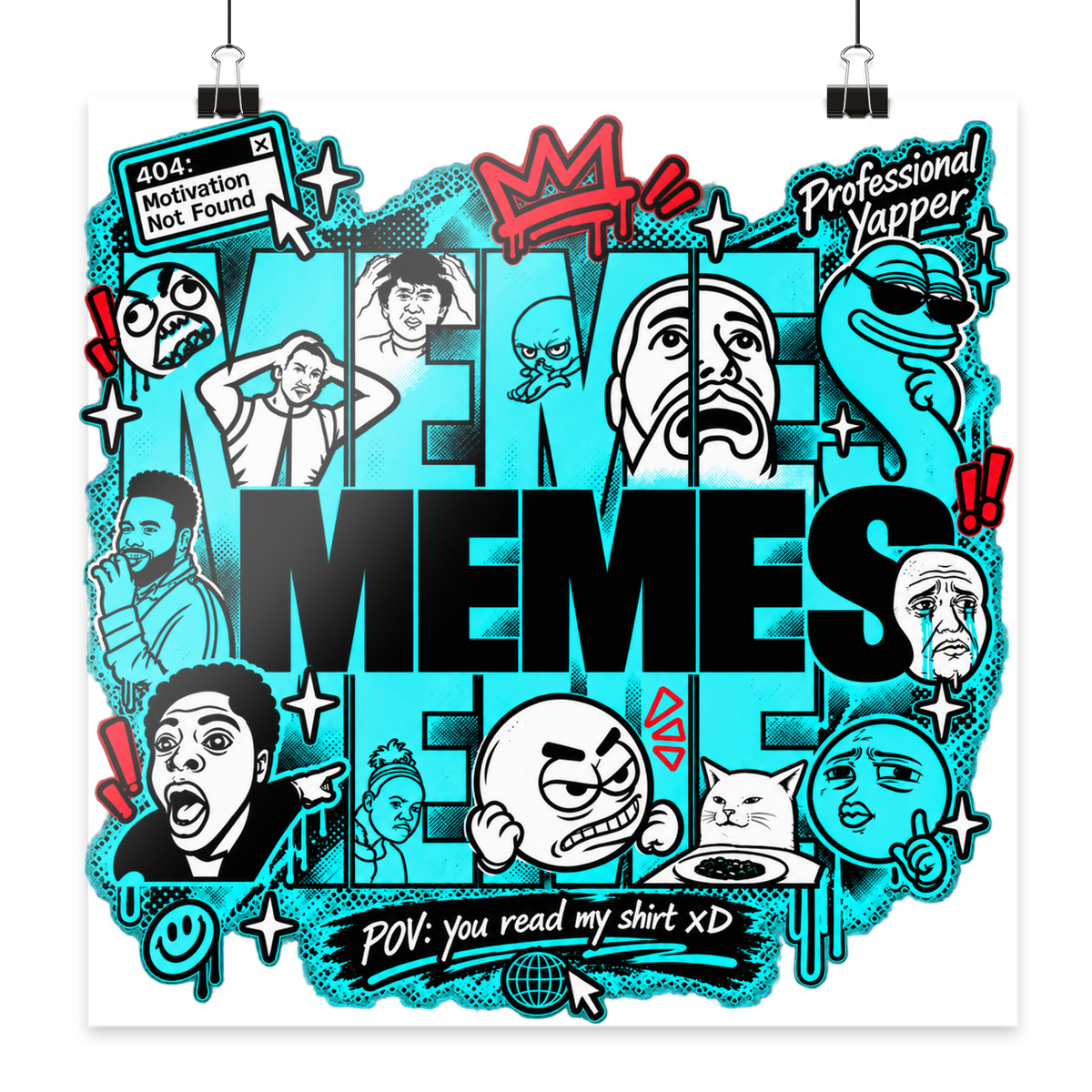 The Meme - Poster 30x30