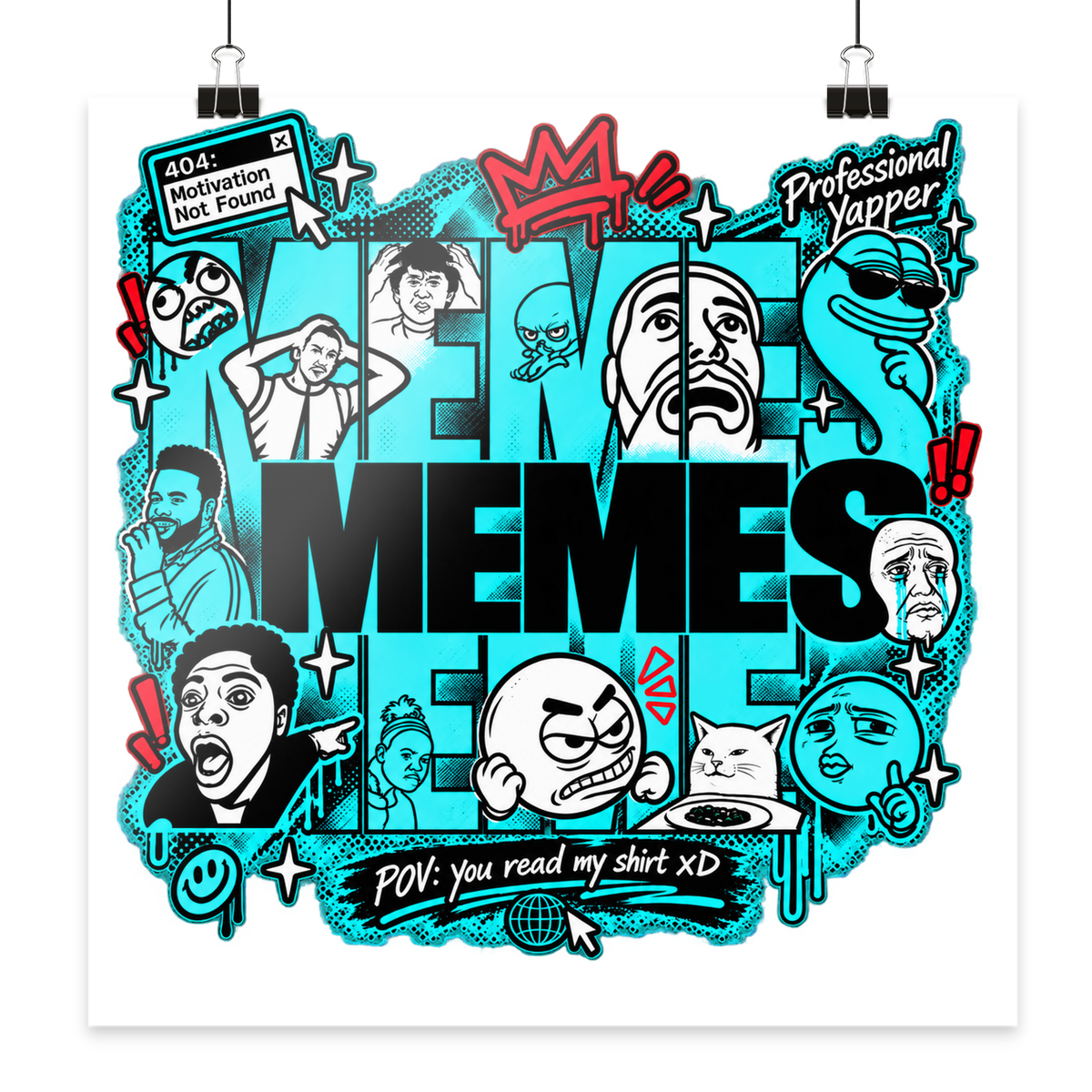 The Meme - Poster 60x60