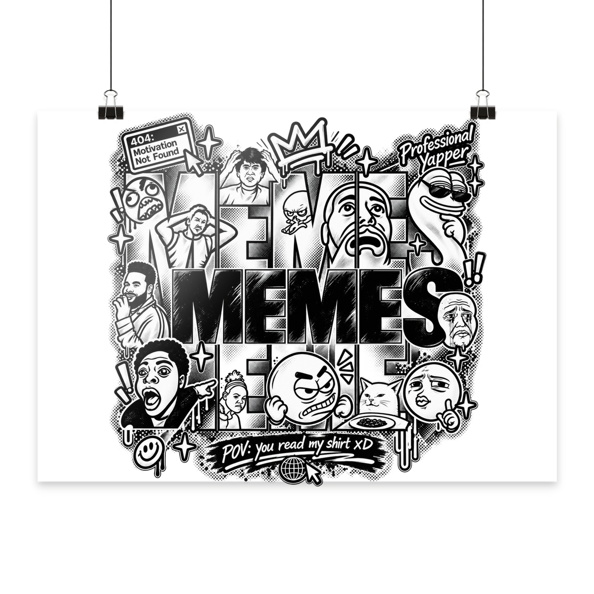 Il MEME - Poster A3 (orizzontale)
