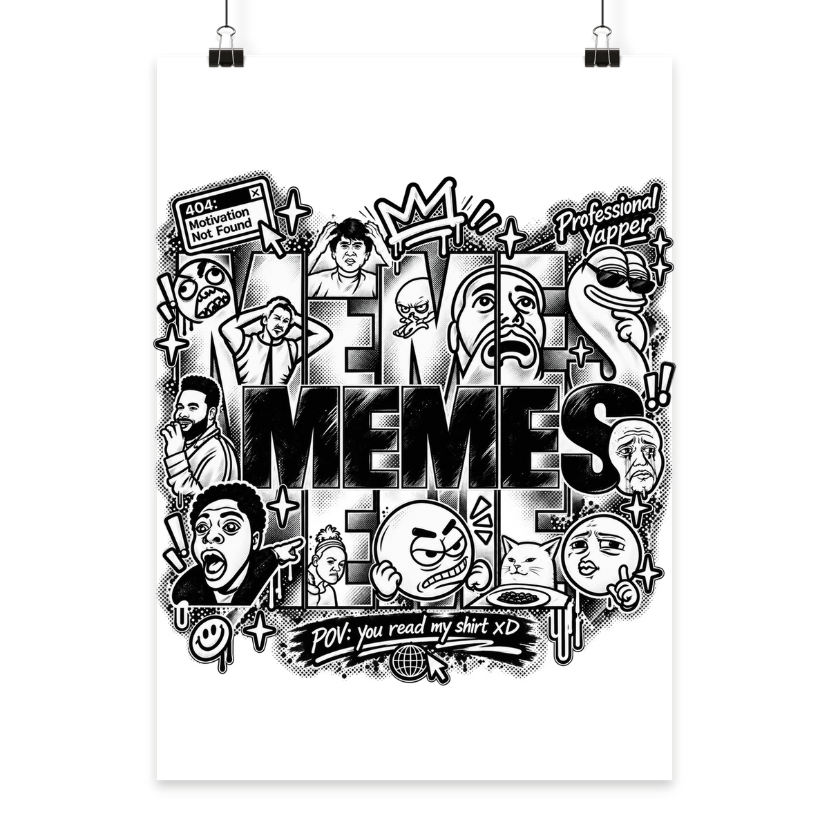 Il MEME - Poster DIN A4 (verticale)