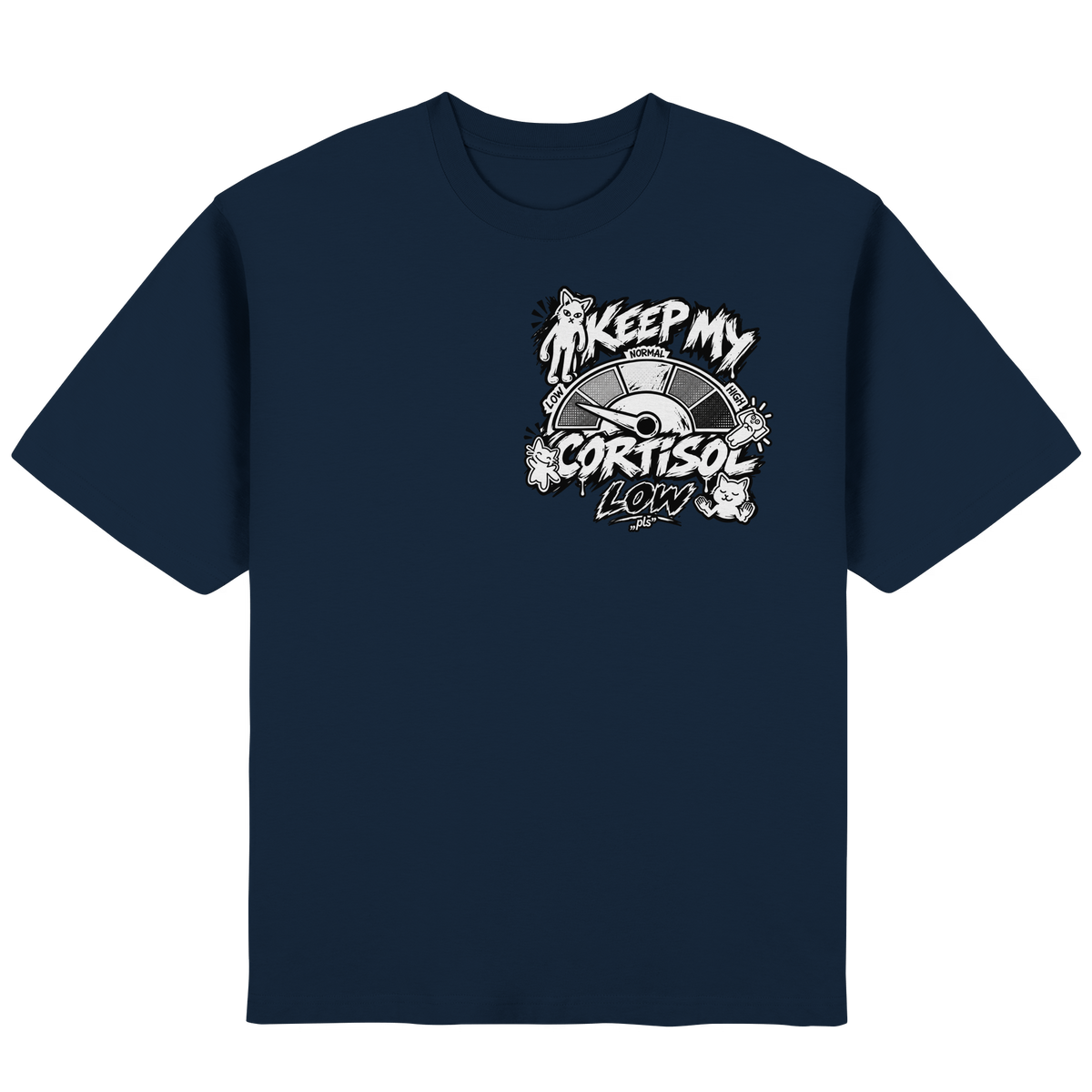 low CORTiSOL - ストリートウェア オーバーサイズ Tシャツ