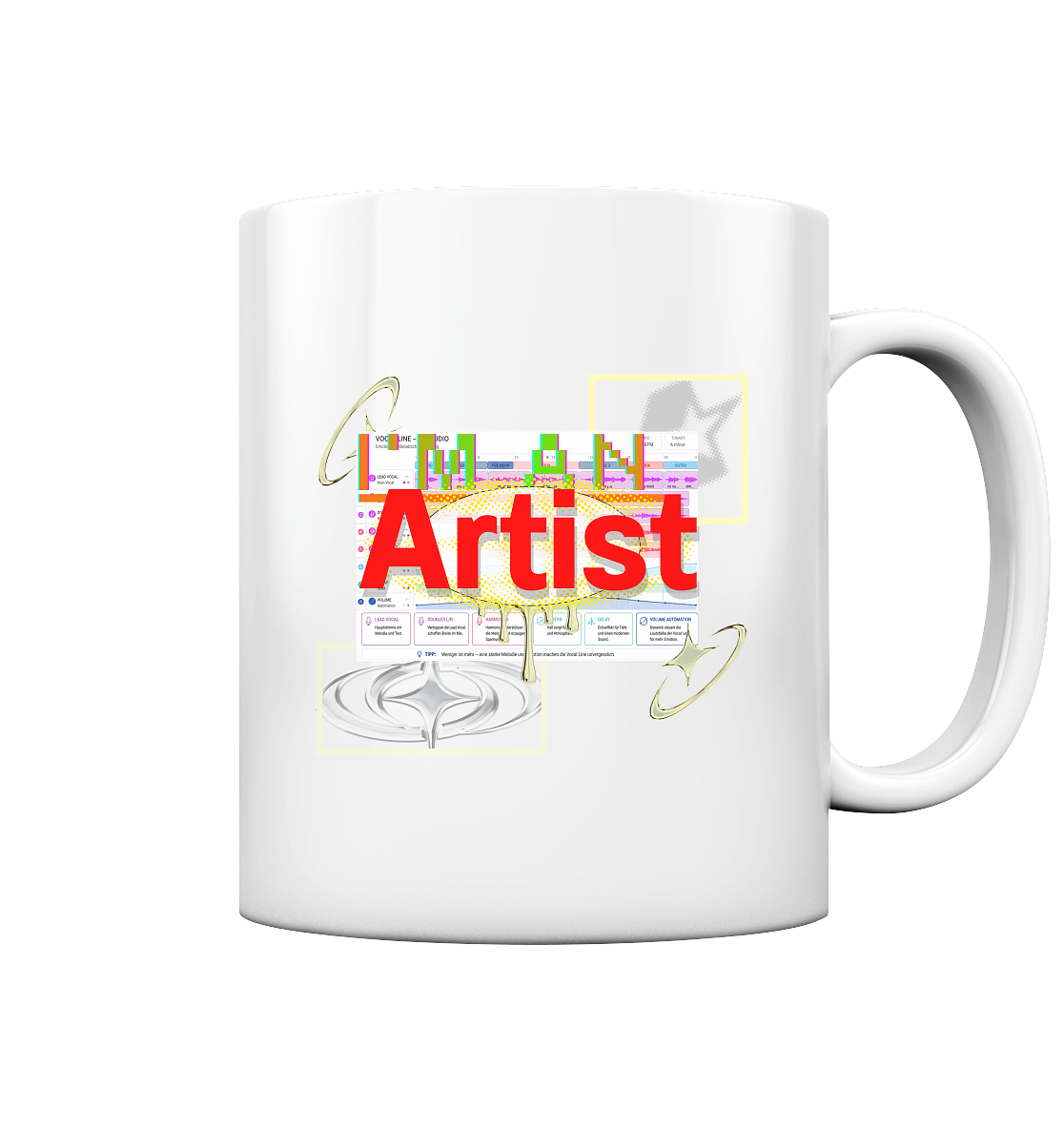 The Artist - Tasse glossy