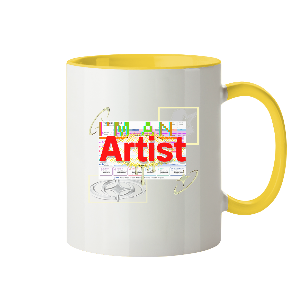 The Artist - Tasse zweifarbig