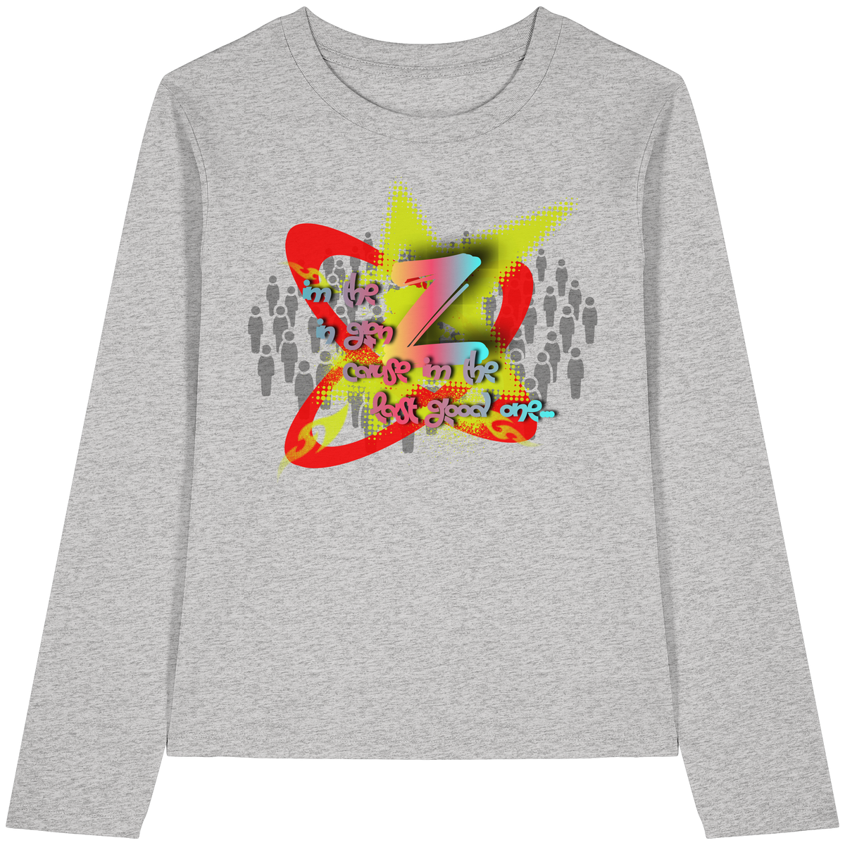 The Rebellion Z - Camiseta de manga larga orgánica para mujer