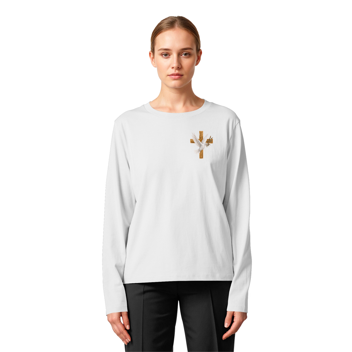 Savior collection - Womens Organic Longsleeve T-Shirt