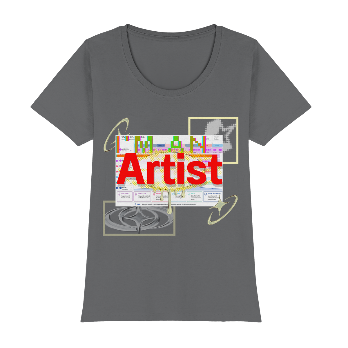 ザ・アーティスト - レディース・プレミアム・クラシックTシャツ