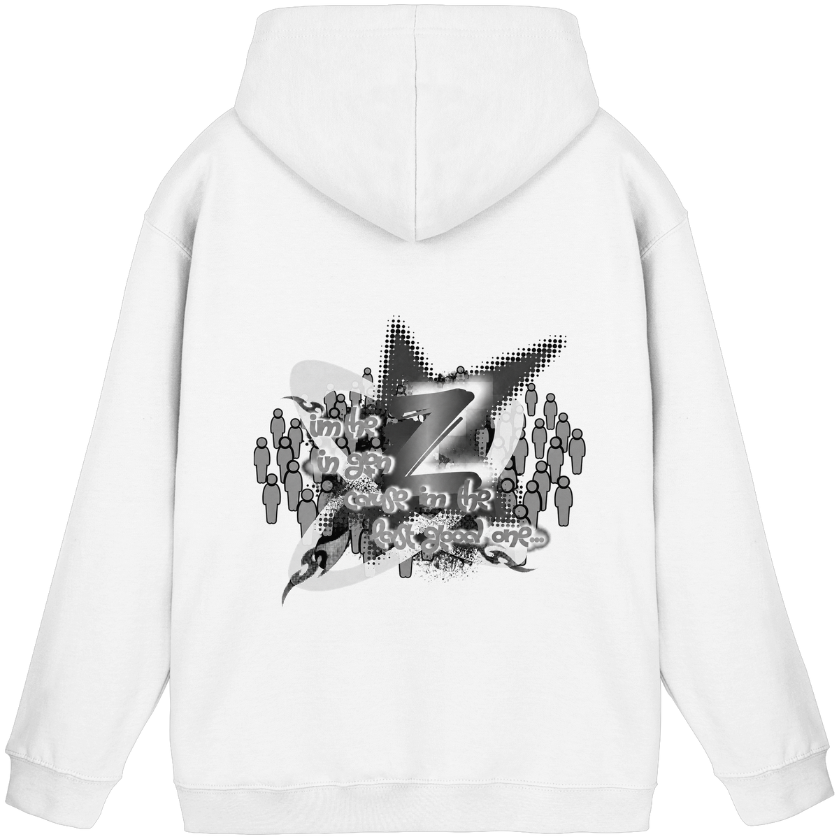 The Rebellion Z BASiC - Temel Unisex Kapüşonlu Sweatshirt