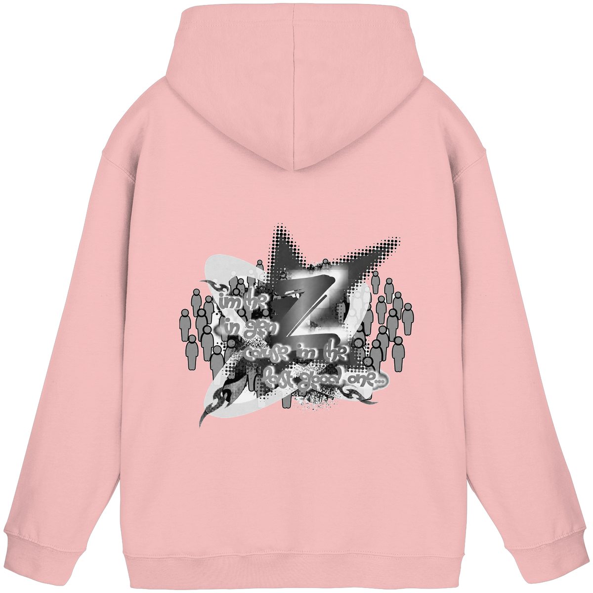 The Rebellion Z BASiC - Temel Unisex Kapüşonlu Sweatshirt