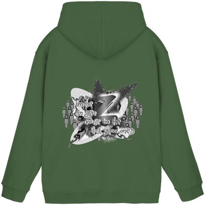 The Rebellion Z BASiC - Temel Unisex Kapüşonlu Sweatshirt