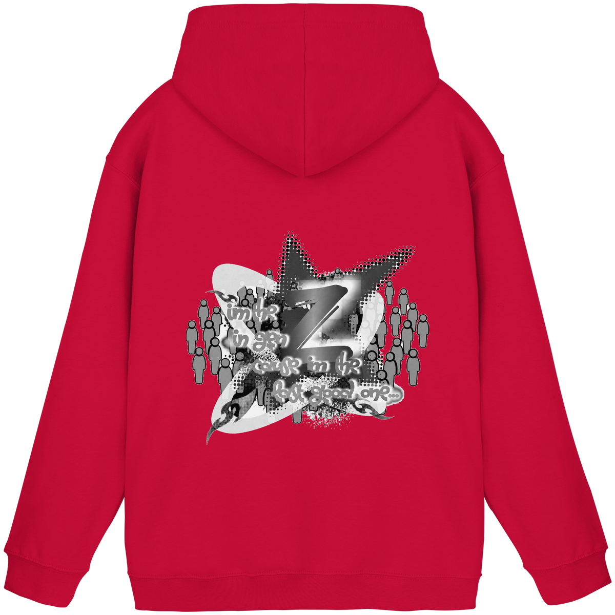 The Rebellion Z BASiC - Temel Unisex Kapüşonlu Sweatshirt