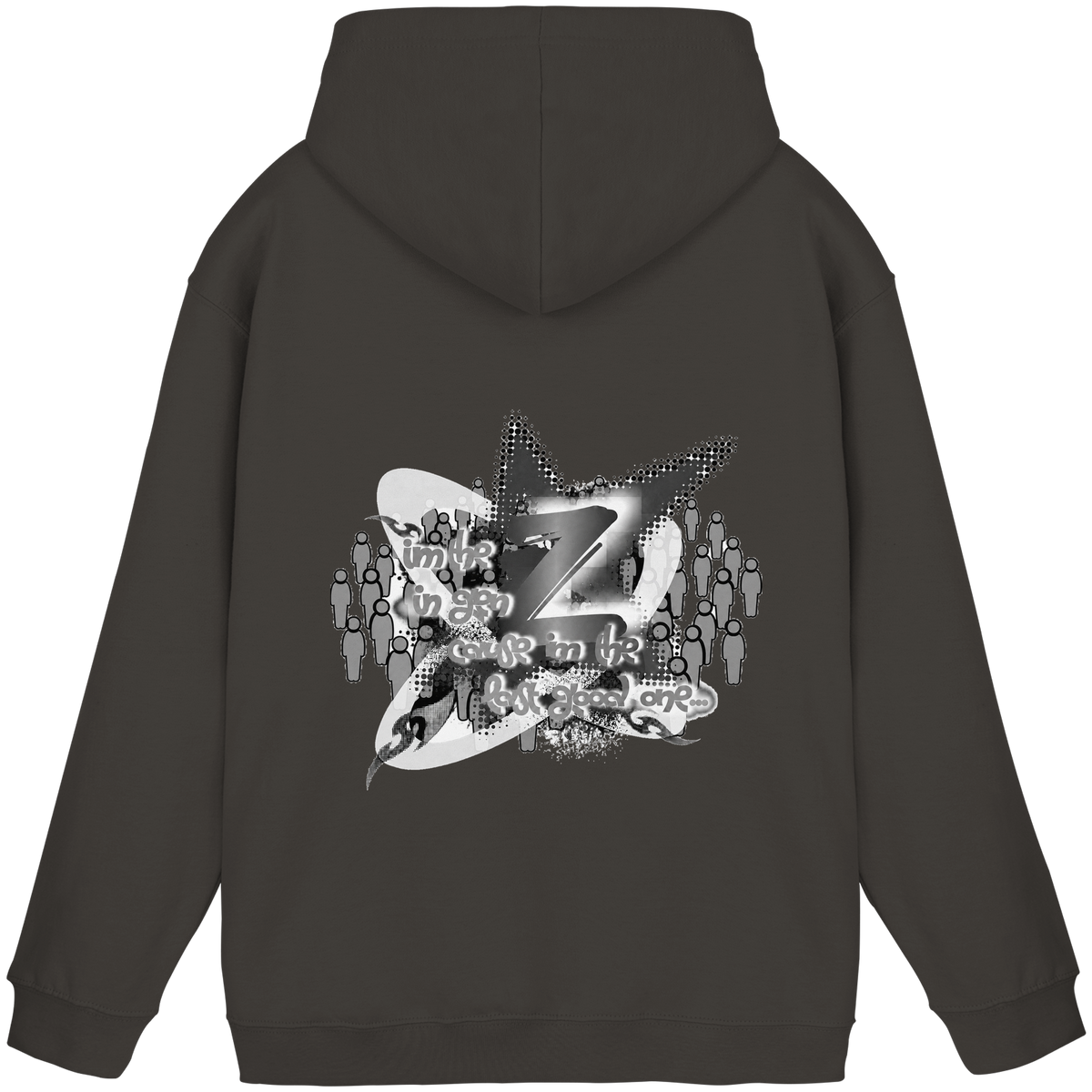 The Rebellion Z BASiC - Temel Unisex Kapüşonlu Sweatshirt