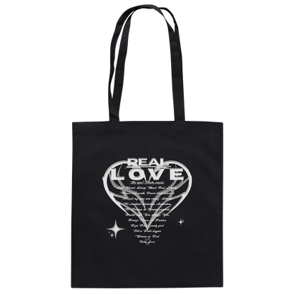 The REAL LOVE BASiCS - Baumwolltasche