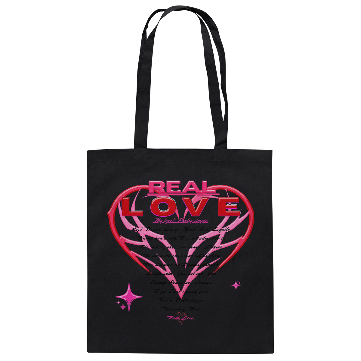 The Real Love - Baumwolltasche